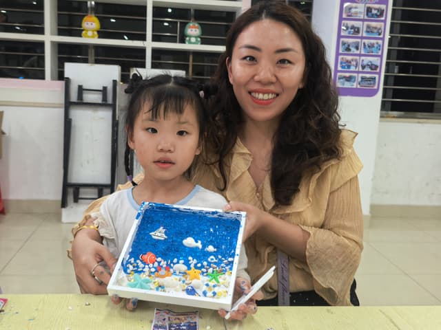 “巧手连心，爱伴成长” 沙井社区亲子 手工活动温情落幕​